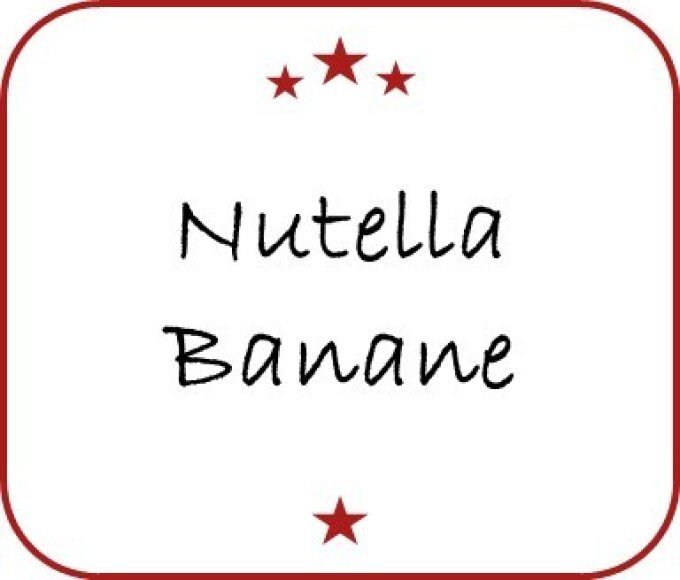 Nutella (Nature, Banane ou Coco)